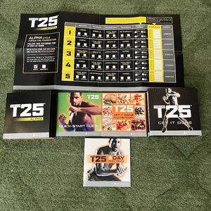 Focus T25 Get It Done DVD Set Alpha Beta 9 DVD Disc Set Exercise Cardio Fitness